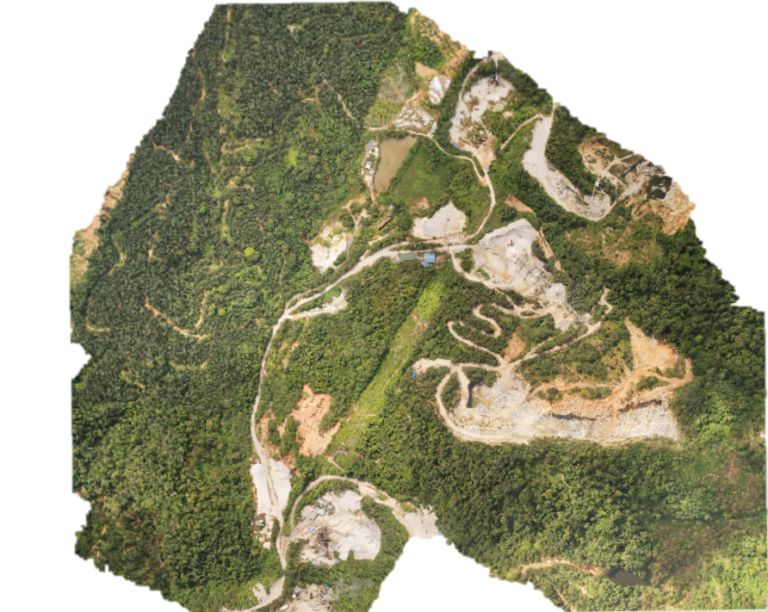 A mine in Kampung Baharu Nilai, Malaysia. Mapped by PN