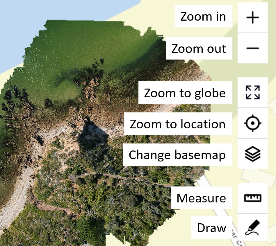 GeoNadir map edge tools