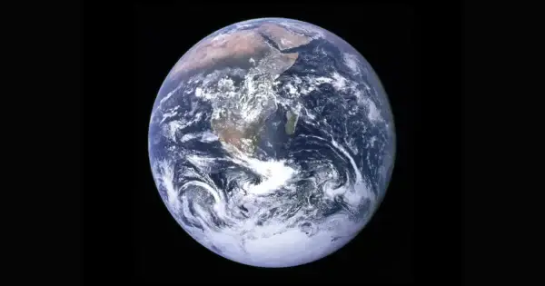 View of Earth from space