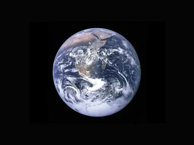 View of Earth from space