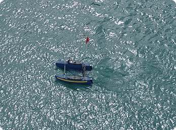 Surface drone data capture