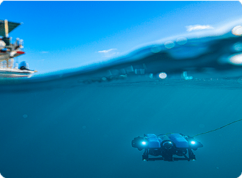 Underwater drone data capture