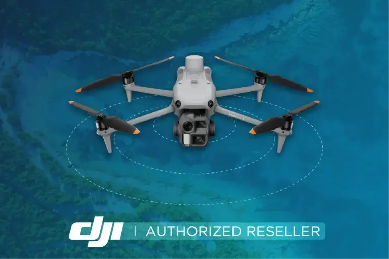 DJI Matrice 4 drone with propellers.